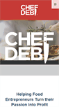 Mobile Screenshot of chefdeb.com